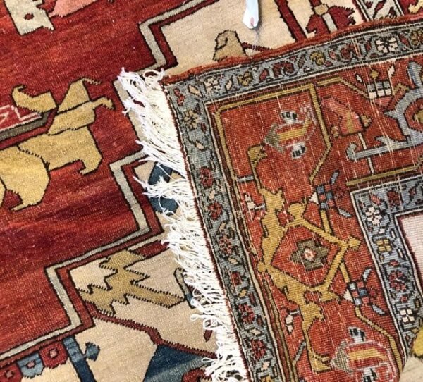10x12 Antique Serapi Rug