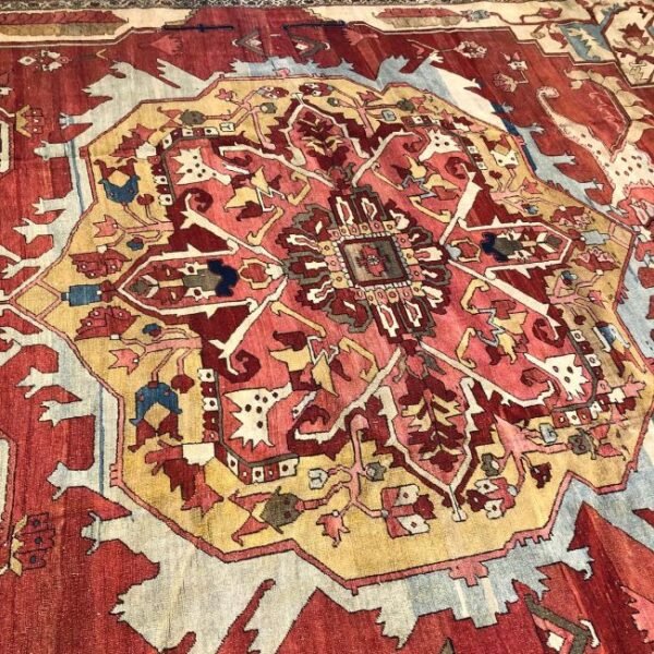 Antique Persian Serapi Rug - 10x12
