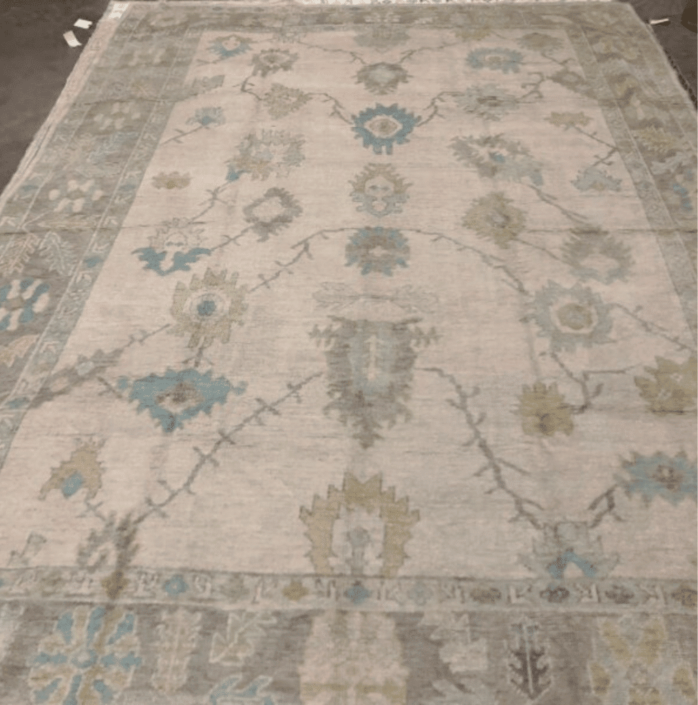 Modern Turkish Oushak Rug -10x14