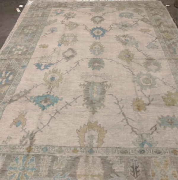 Modern Turkish Oushak Rug -10x14