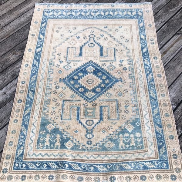 Antique Persian Rug - 4x6