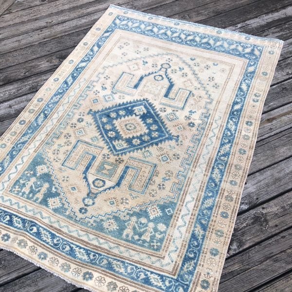 Antique Persian Rug - 4x6