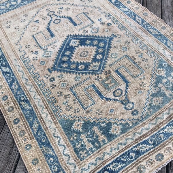 Antique Persian Rug - 4x6