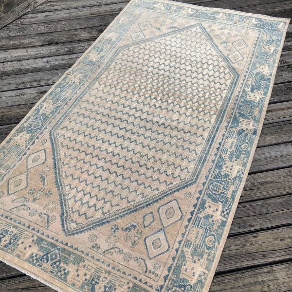 Antique Persian Rug - 4x7