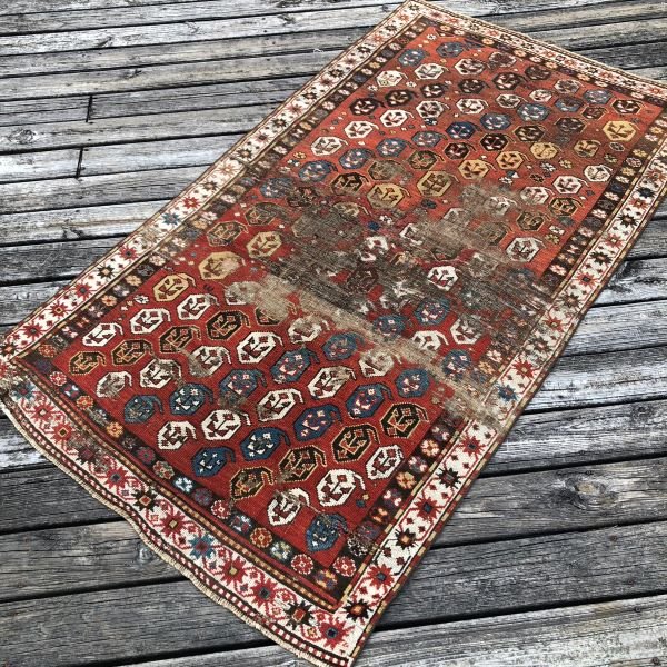Antique Kazak Rug - 4x7