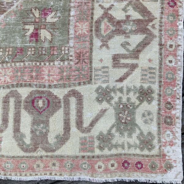 Antique Turkish Rug - 6x7