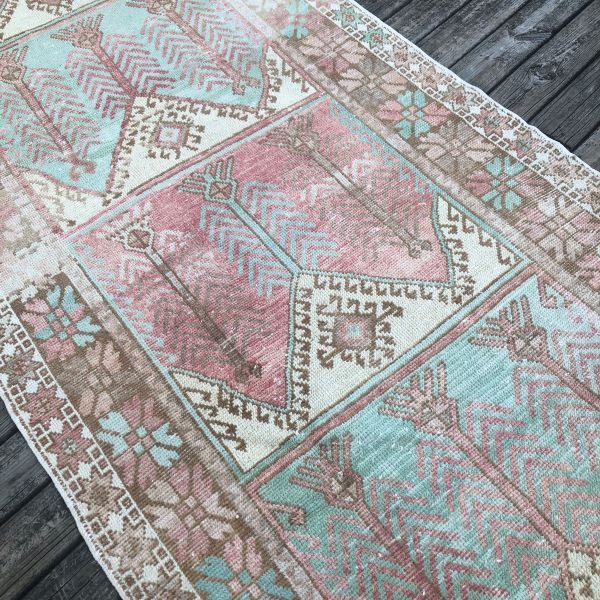 Vintage Turkish Runner - 5x13