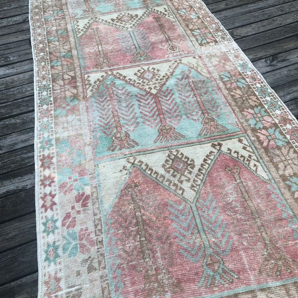 Vintage Turkish Runner - 5x13