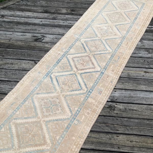 Antique Persian Runner - 3x10