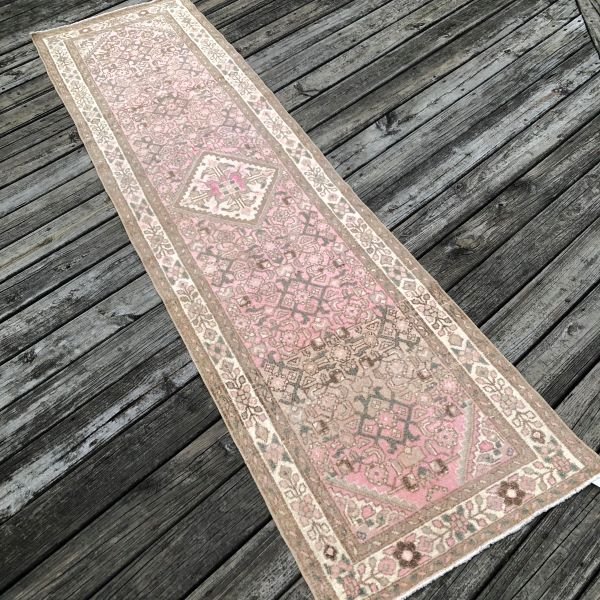 Antique Persian Runner - 3x10