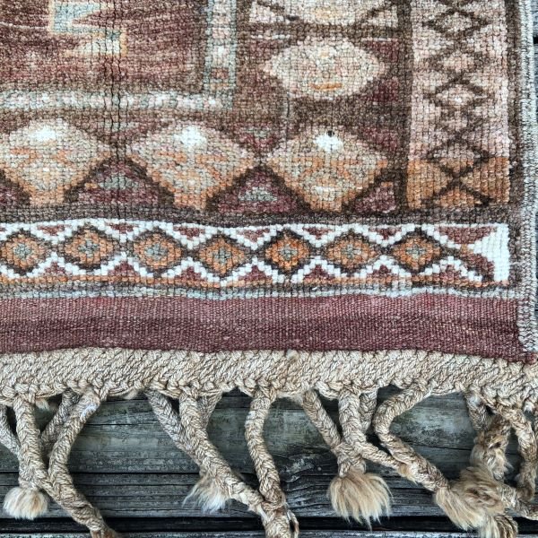 Vintage Turkish Kars Runner  - 4x13