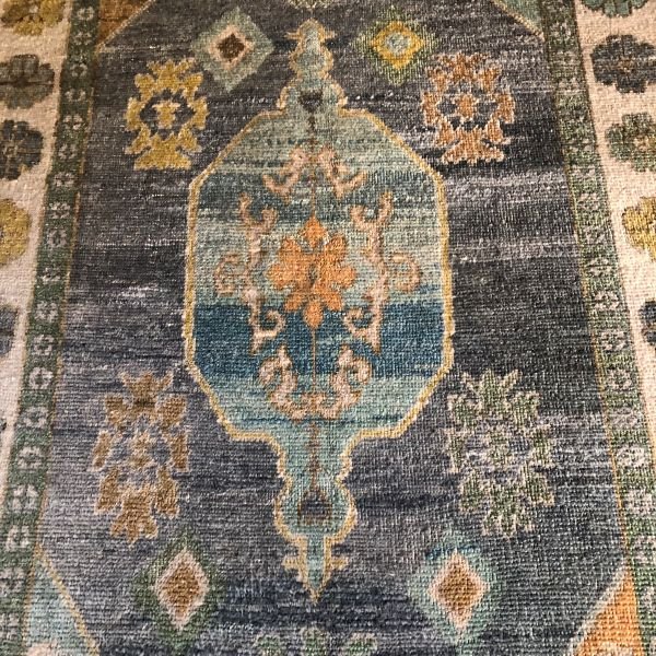 Modern Turkish Oushak Rug - 5x8