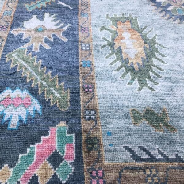 Modern Turkish Oushak Rug - 9x12