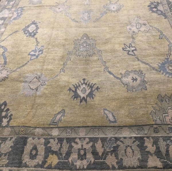 Modern Turkish Oushak Rug - 10x14