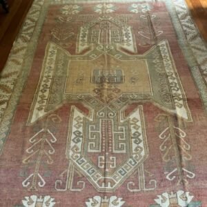 Vintage Turkish Kars Rug - 8x12