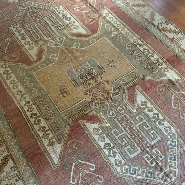Vintage Turkish Kars Rug - 8x12