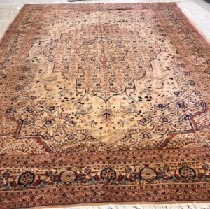 Antique Haji Jalili Tabriz Rug - 9x12