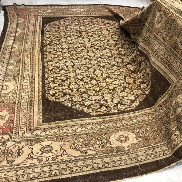 Antique Persian Mahal Rug - 9x12