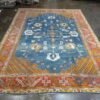 Antique Turkish Oushak Rug - 9x12