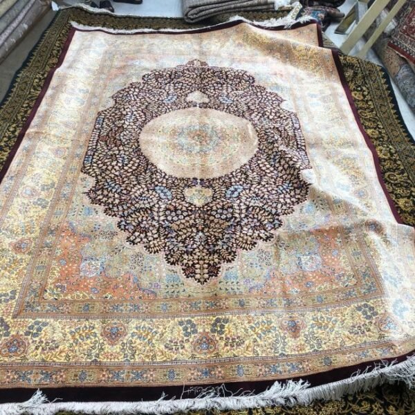 Vintage Silk Rug -7x10