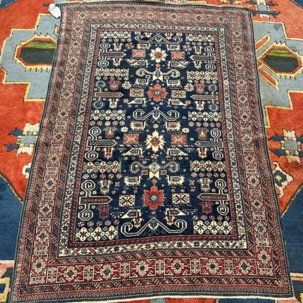 Antique Kazak Rug - 4x6