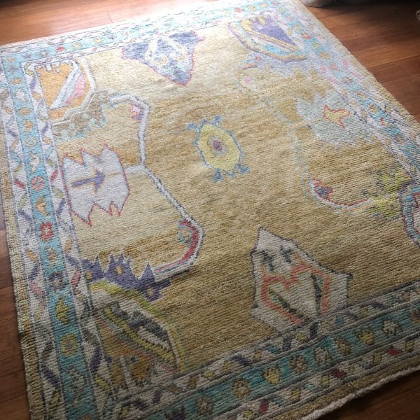 Turkish Oushak Rug - 6x7