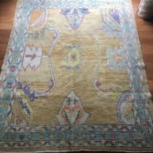 Turkish Oushak Rug - 6x7