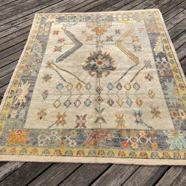 Turkish Oushak Rug - 6x8
