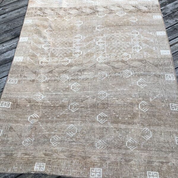 Antique Turkmen Rug - 5x7