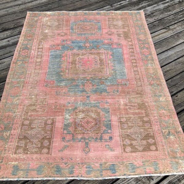 PR-TB-406-134.014 Vintage Persian Rug - 4x6