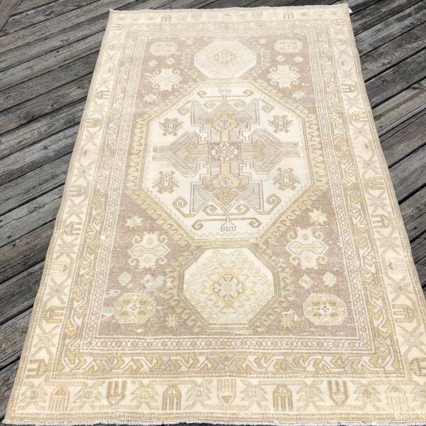 Vintage Kazak Rug - 4x7