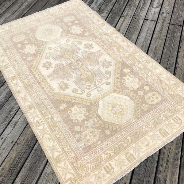 Vintage Kazak Rug - 4x7