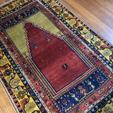 Antique Anatolian Rug - 4x7