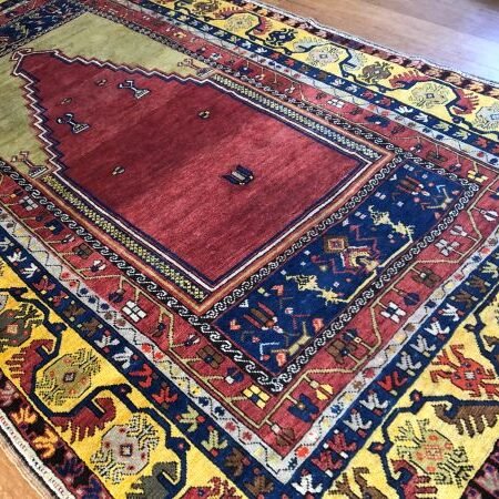 Antique Anatolian Rug - 4x7
