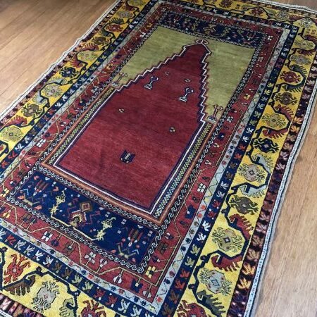 Antique Anatolian Rug - 4x7