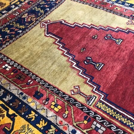 Antique Anatolian Rug - 4x7