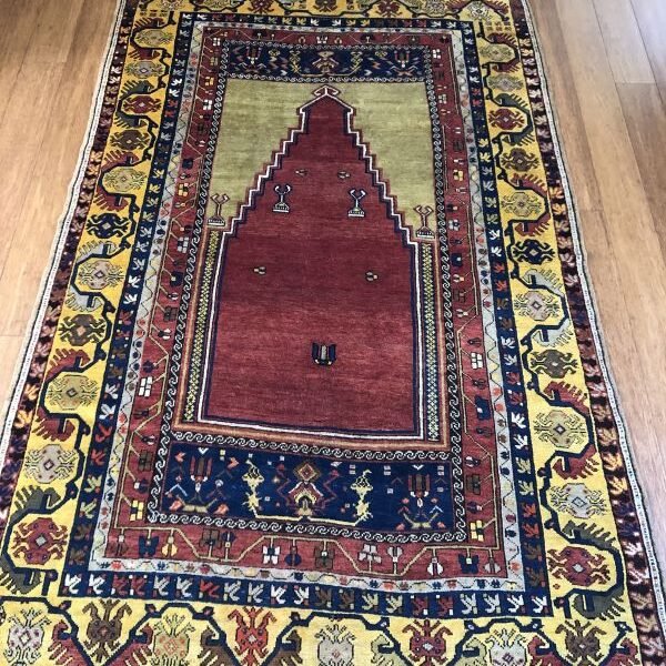 Antique Anatolian Rug - 4x7
