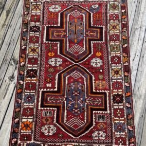 Antique Kazak Rug - 4x6