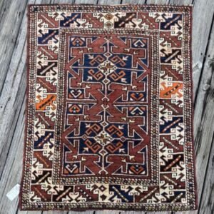 TU-AN-305-127.01 Antique Turkish Rug - 3x4