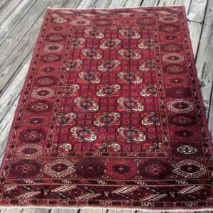 CA-TU-406-126.01 Antique Turkmen Rug - 4x6