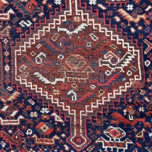 Antique Kaskai Rug - 4x5