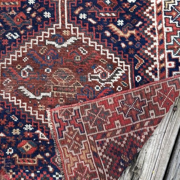 Antique Kaskai Rug - 4x5