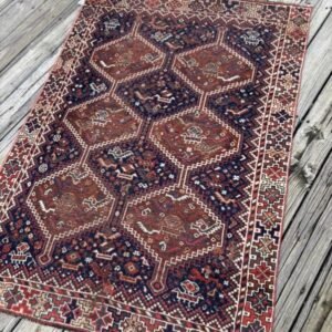 Antique Kaskai Rug - 4x5