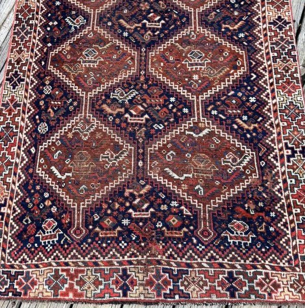 Antique Kaskai Rug - 4x5