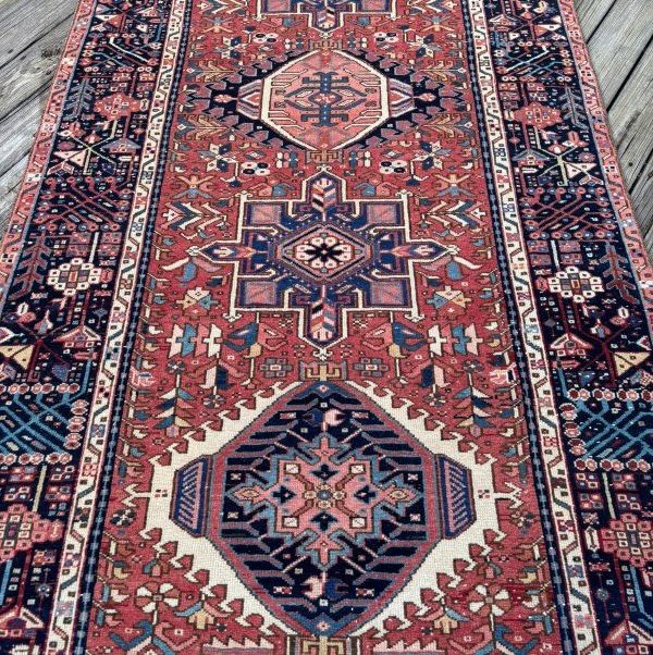 Persian Heriz Runner - 5x13