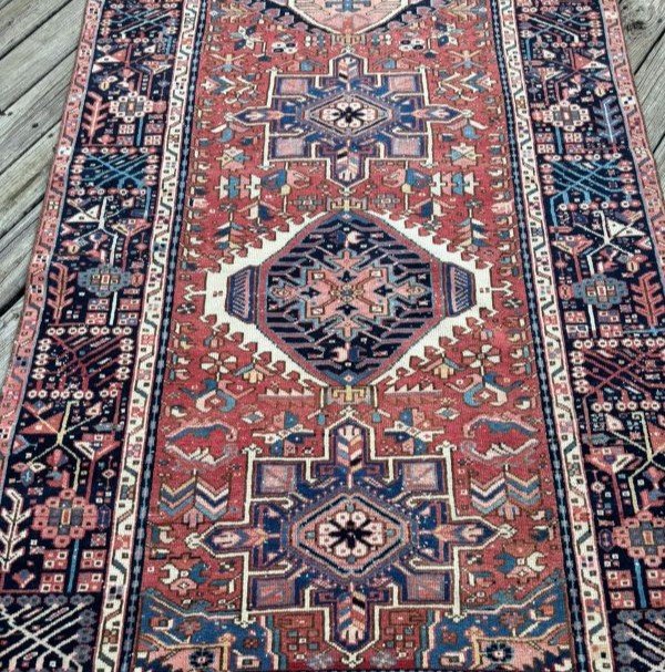 Persian Heriz Runner - 5x13