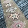 Vintage Turkish  Kars Runner - 3x12