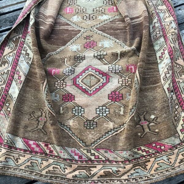 Vintage Turkish  Kars Runner - 5x12