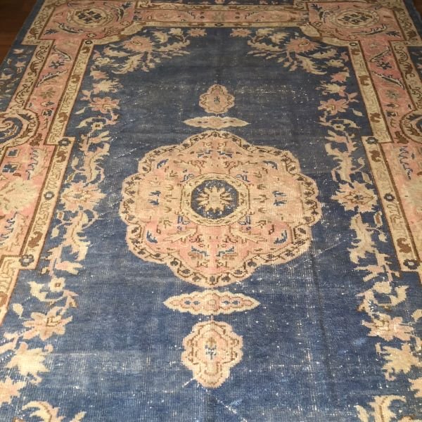 TU-GO812-067.02 Vintage Turkish Rug - 8x12