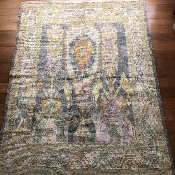 TU-OU-607-115.01 Modern Turkish Oushak - 6x8